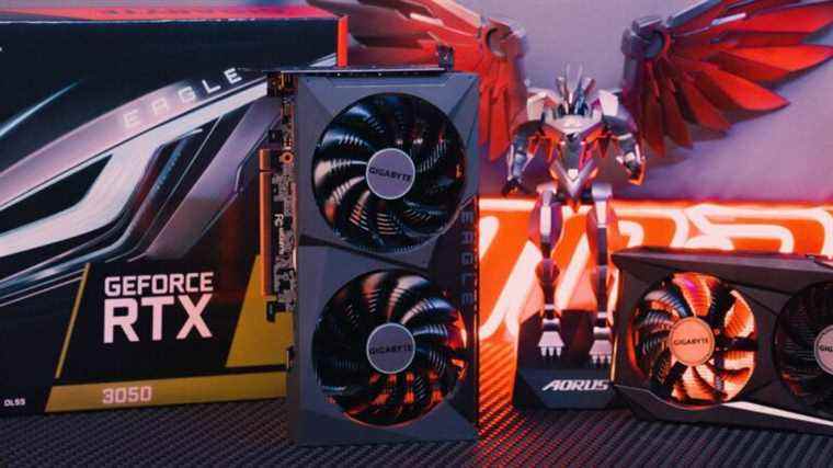 La hiérarchie Nvidia montre que le RTX 3050 ne peut pas suivre l’ancien RTX 2060