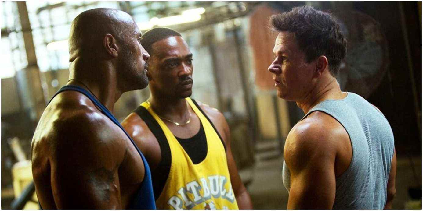 film pain & gain avec mark wahlberg et le rock