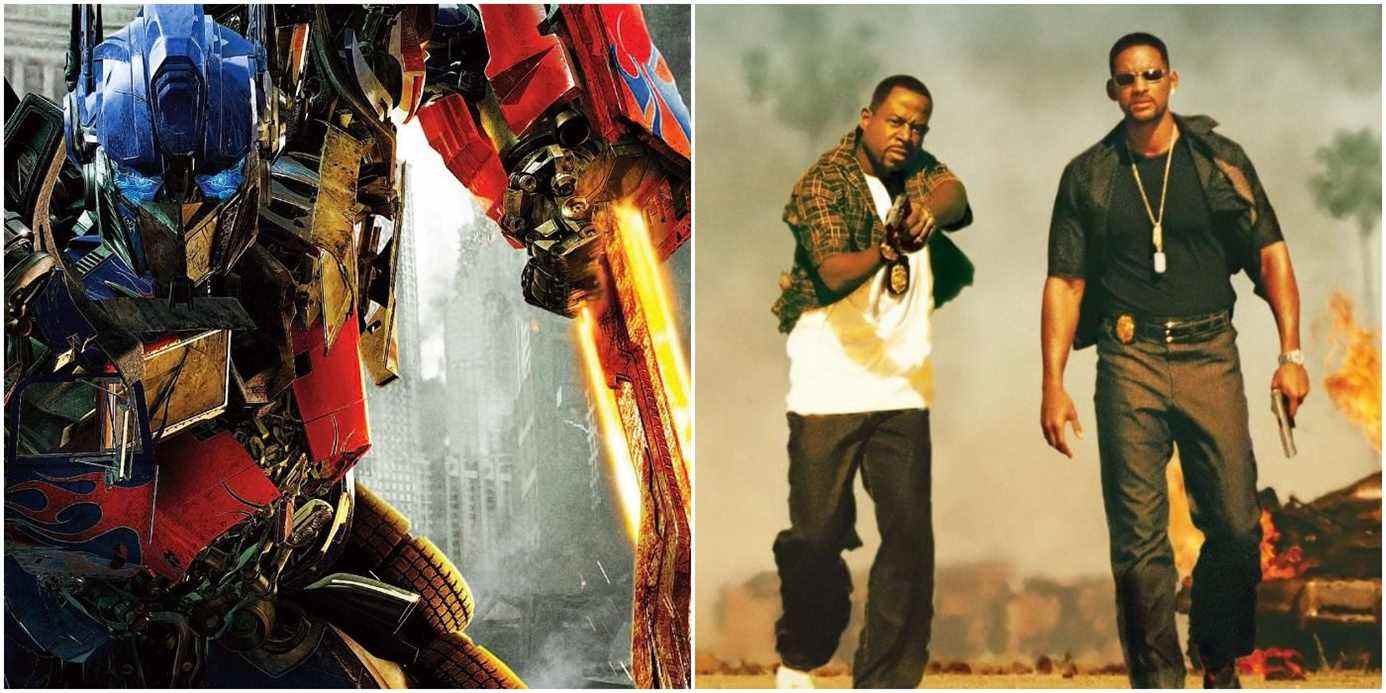 michael bay movies transformers and bad boys II