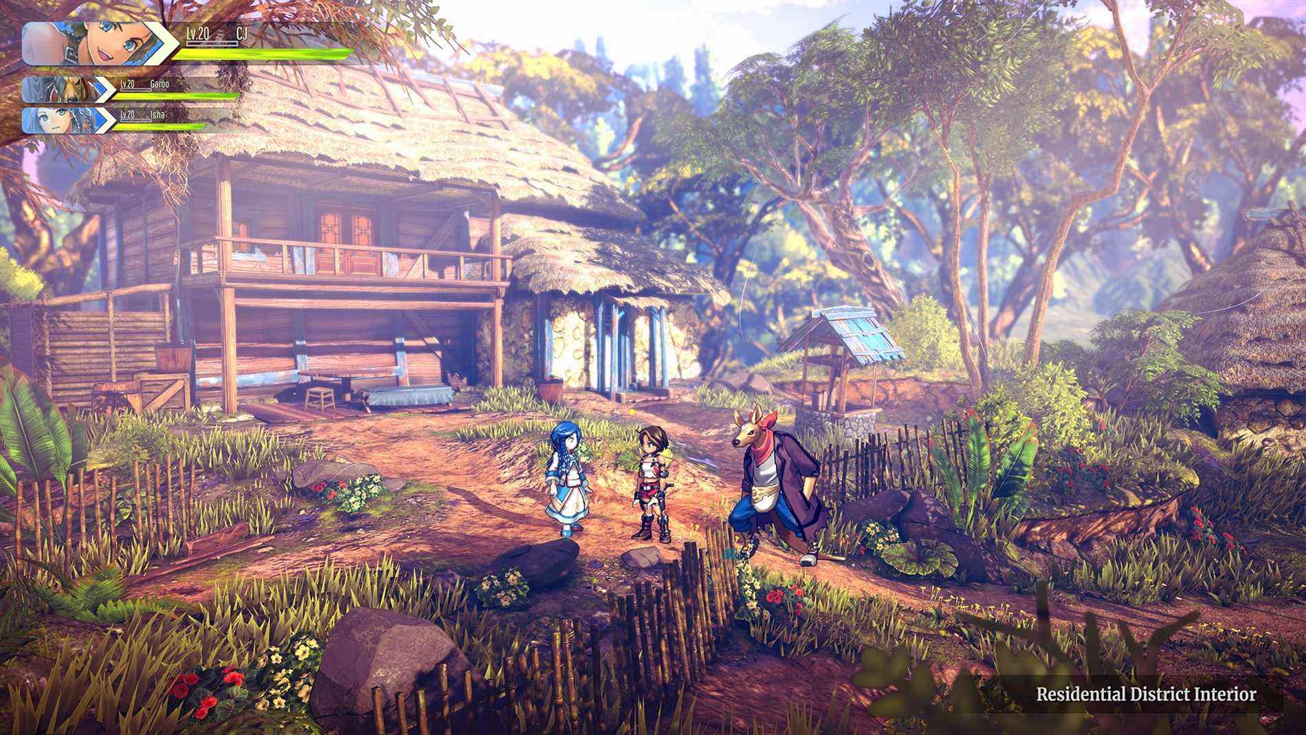 action de construction de ville RPG Eiyuden Chronicle: Rising date de sortie 10 mai 2022 Rabbit & Bear Studios 505 Jeux NatsumeAtari Nintendo Switch PS4 PS5 PlayStation 4 5 Xbox One Series XS Game Pass PC Steam EGS Epic Games Store GOG