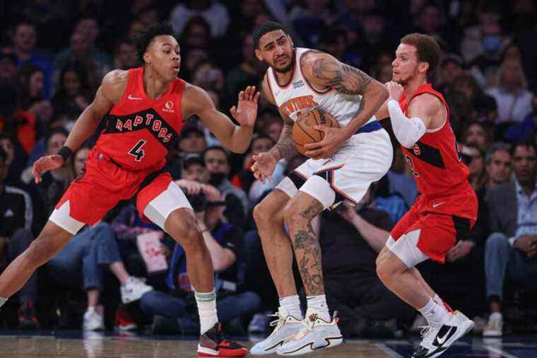 Les Raptors en séries éliminatoires abandonnent la finale de la saison régulière à New York