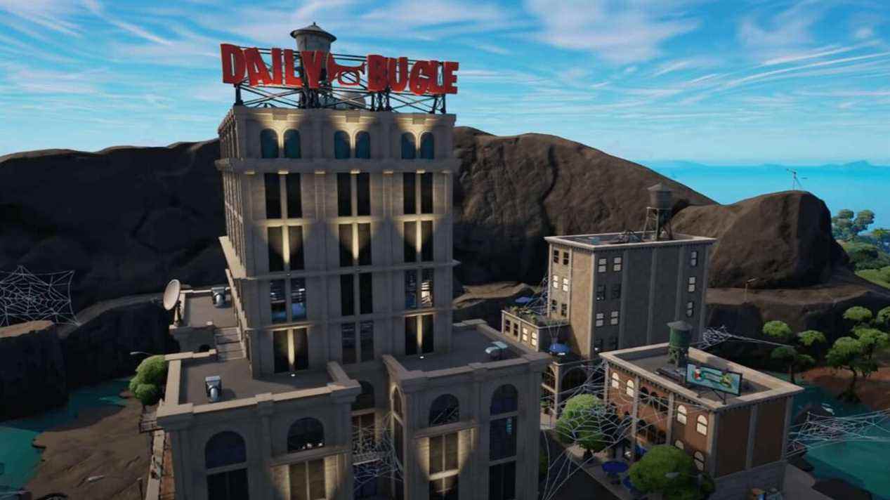 Les notes de mise à jour de Fortnite 20.10 sont un appel aux armes pour la bataille du Daily Bugle
