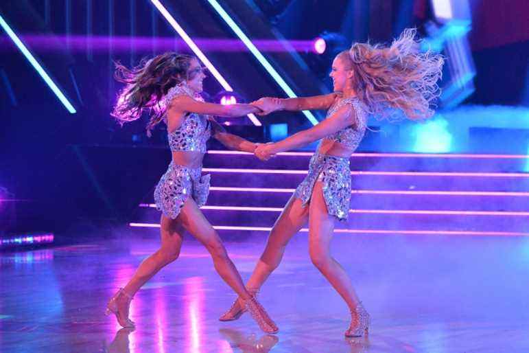 Jenna Johnson and JoJo Siwa on ABC's "Dancing With the Stars"