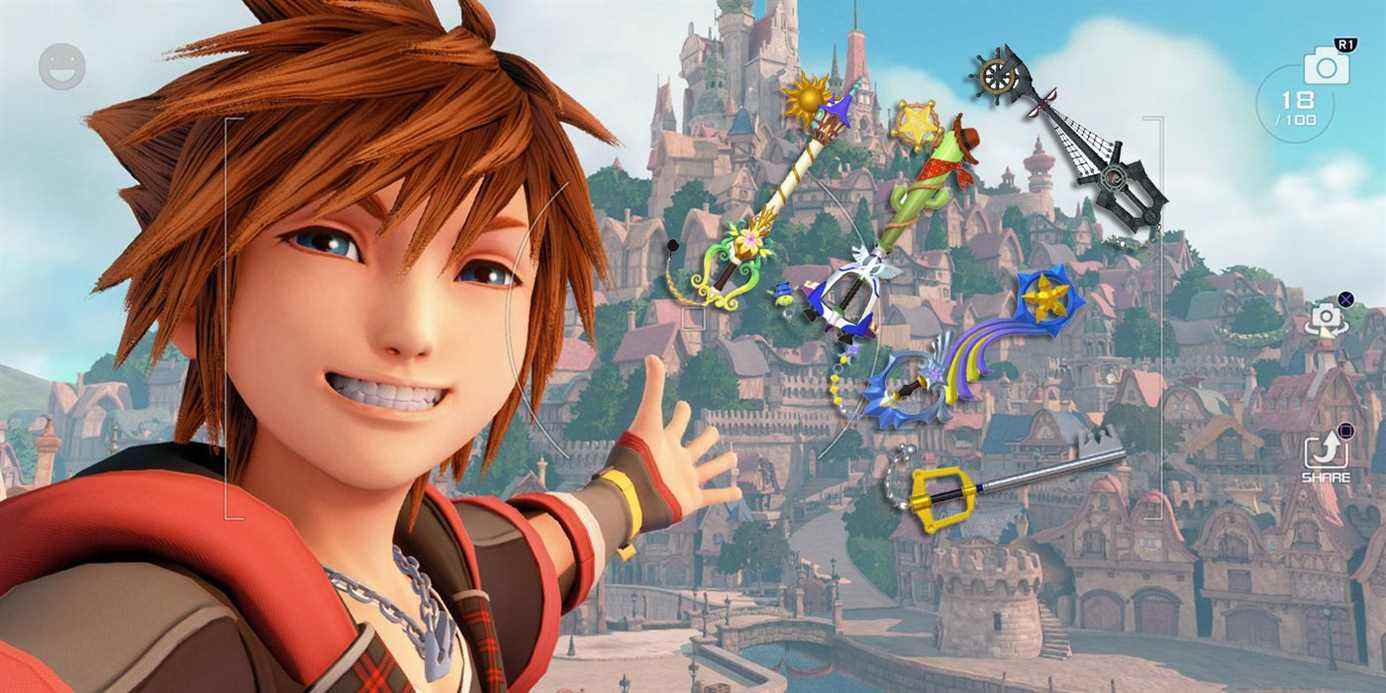 Kingdom Hearts 3 Sora Keyblades