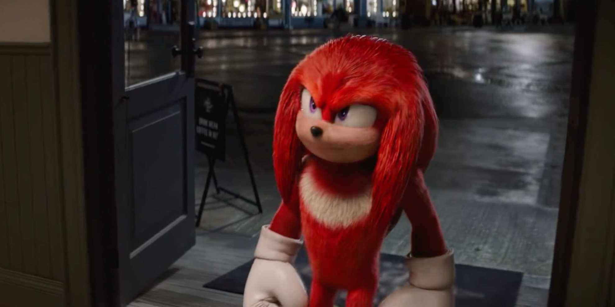 Knuckles dans Sonic the Hedgehog 2