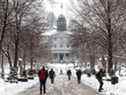 Le Pavillon des arts de l'Université McGill à Montréal, le mercredi 4 février 2015. 