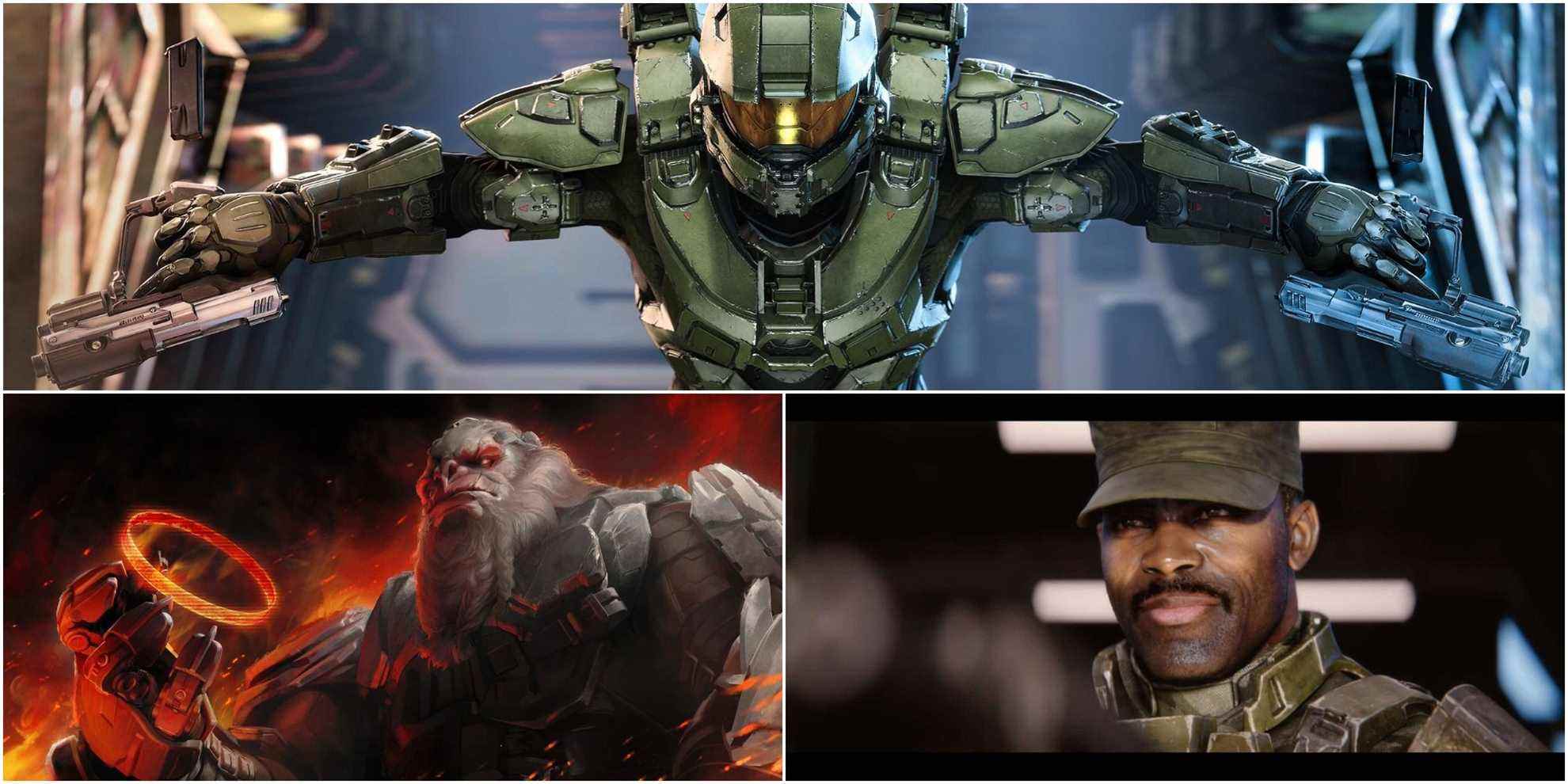 three halo main characters featured