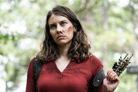 lauren cohan comme maggie rhee, les morts qui marchent, saison 11