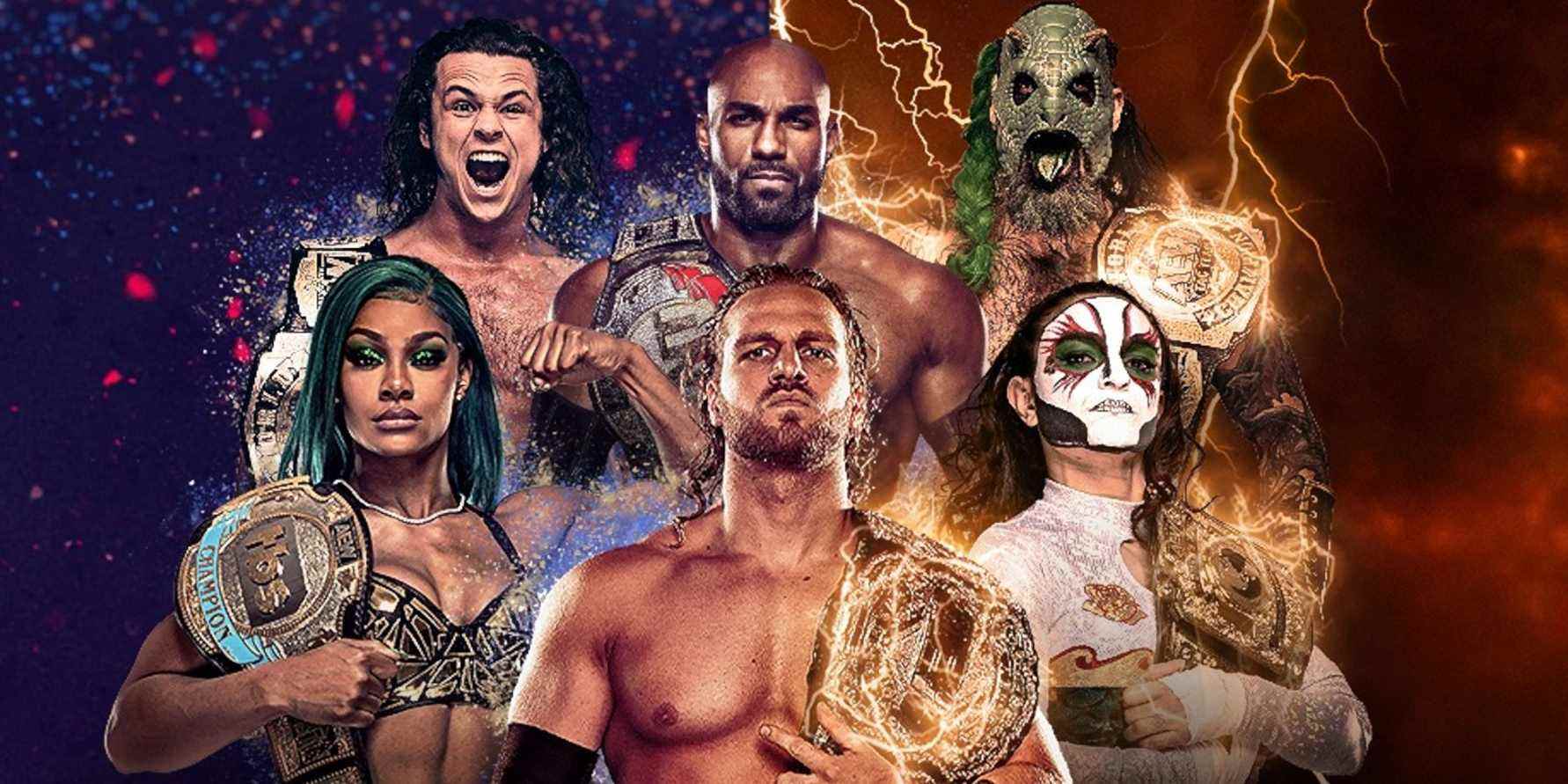 aew current champions april 2022