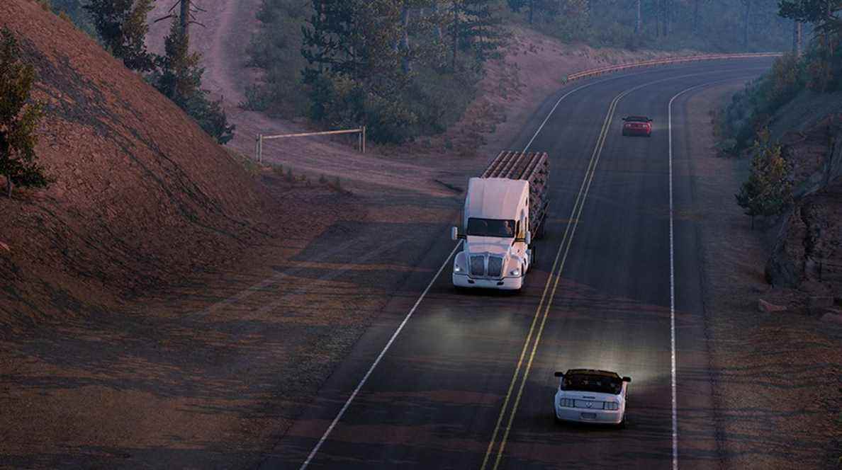 American Truck Simulator revient à ses racines dans la prochaine extension du Montana
