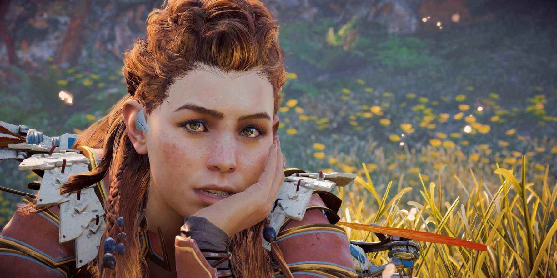 aloy photo mode pose