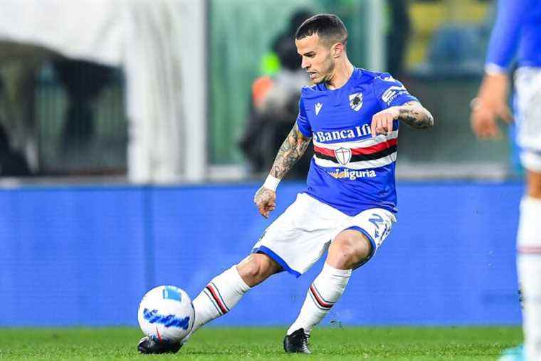 L’ex-star du Toronto FC Sebastian Giovinco en difficulté à la Sampdoria