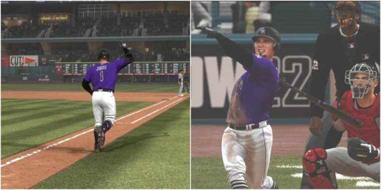 MLB The Show 22 How To Hit A Home Run Collage