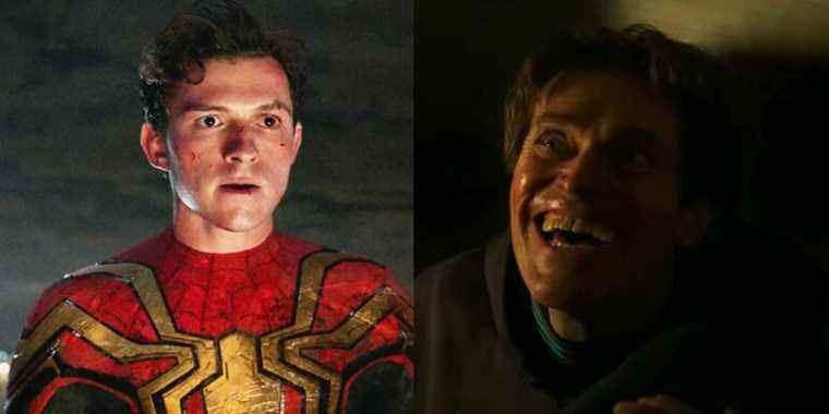 Spider-Man No Way Home Tom Holland Willem Dafoe