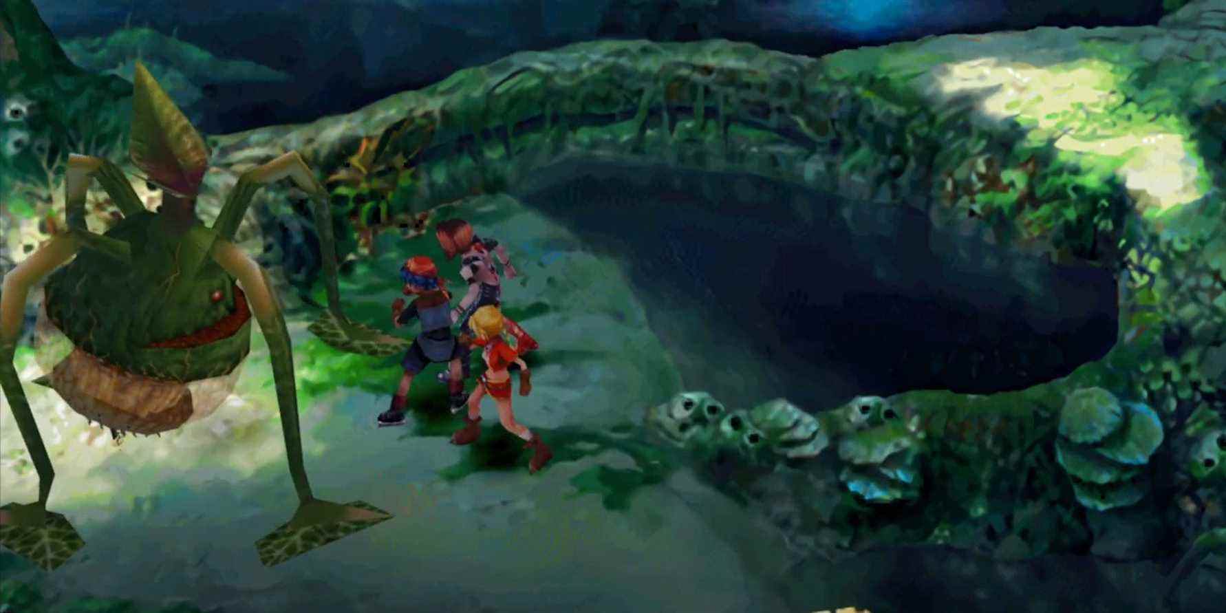 chrono cross shadow forest sleeping monster