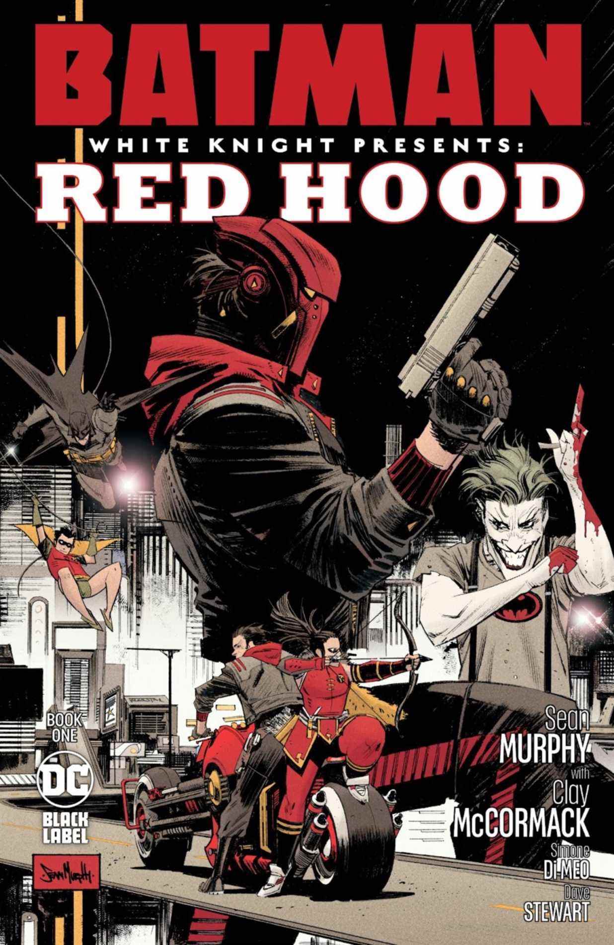 Batman : The White Knight Presents - Couverture Red Hood #1