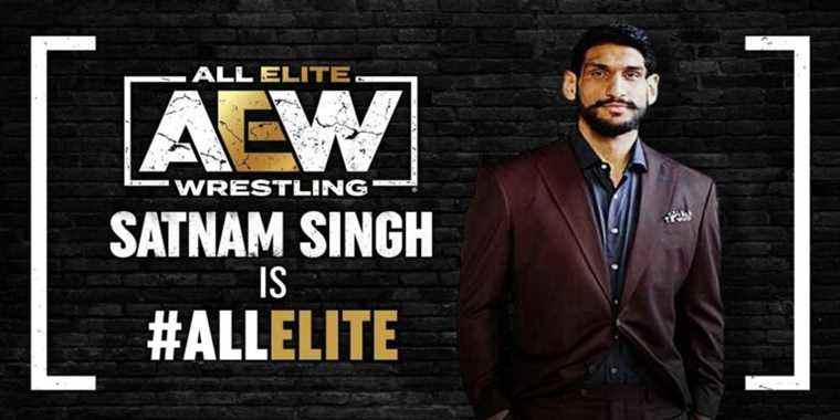 Satnam Singh All Elite Wrestling