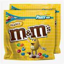 Chocolat aux arachides format de fête M&M's