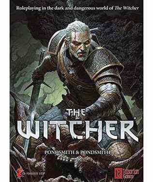 Le livre de règles de base du RPG Witcher