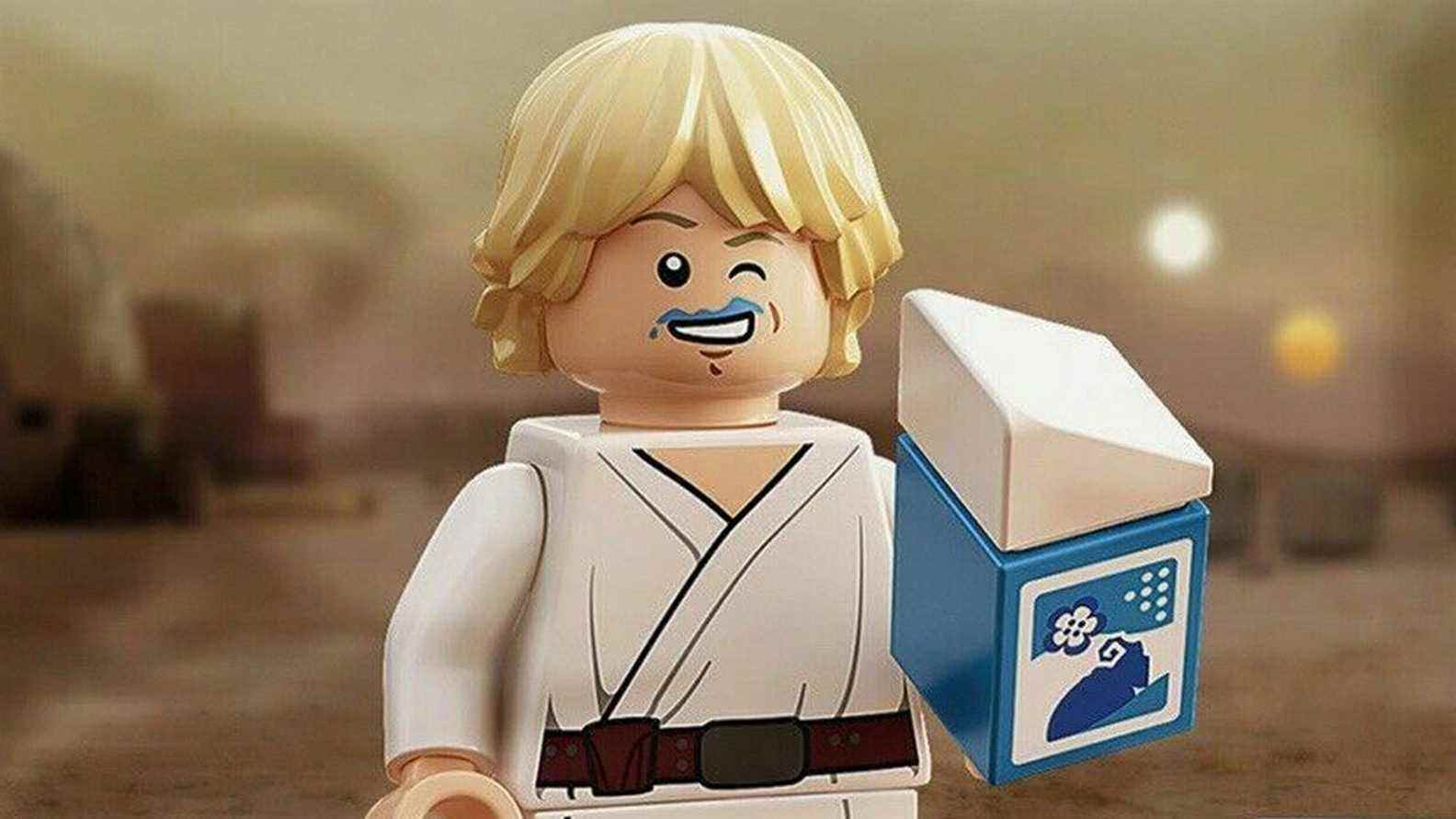 Les scalpers de Lego Star Wars ciblent la figurine de Blue Milk Luke
