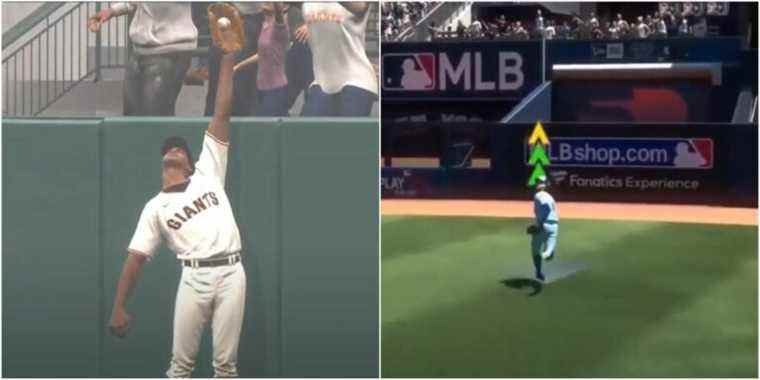 MLB The Show 22 How To Rob A Home Run Collage