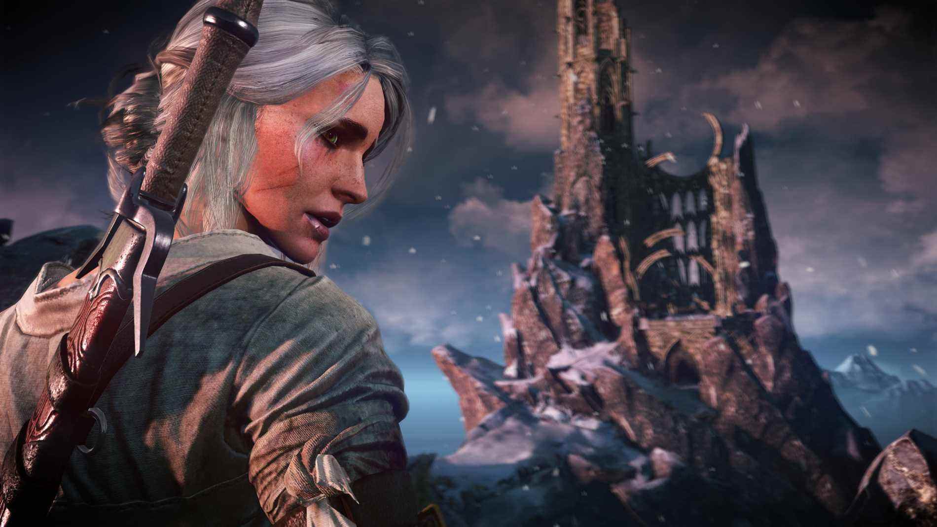 Ciri dans The Witcher 3