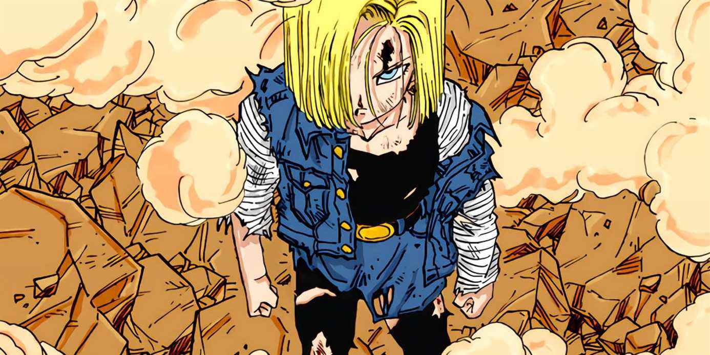 Android 18 contre Végéta