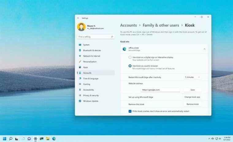 Comment configurer le mode kiosque sur Windows 11