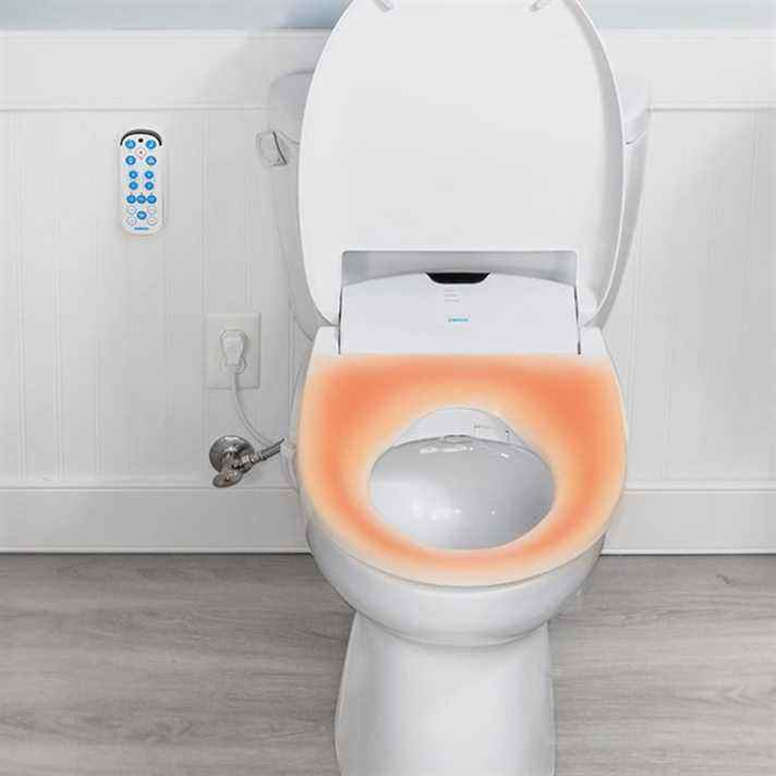 Un bidet avec siège chauffant est idéal pour l'hiver. 