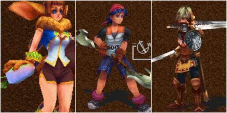 Chrono Cross Janice Beta Carotene Serge Mastermune Glenn Einlanzer