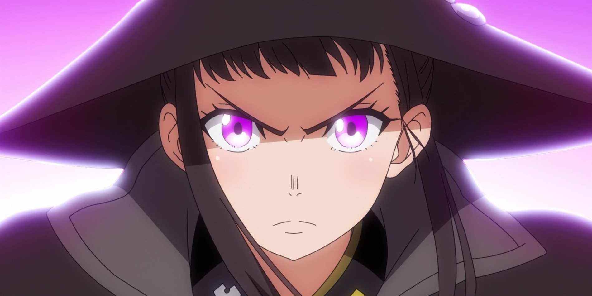 force de feu maki oze chapeau de sorcière anime