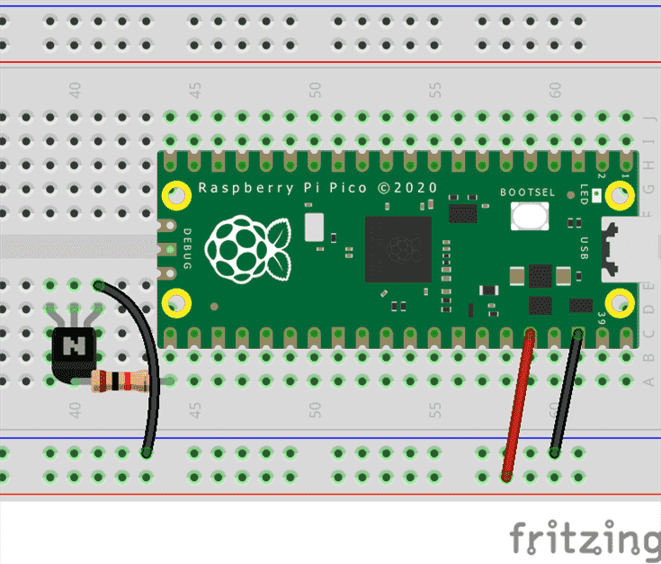 Jeu de réaction Raspberry Pi Pico avec PicoZero