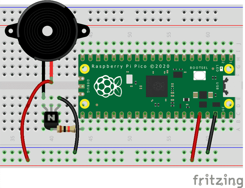 Jeu de réaction Raspberry Pi Pico avec PicoZero