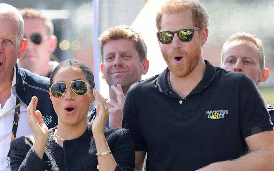 Le duc et la duchesse de Sussex - Chris Jackson/Getty Images pour l'Invictus Games Foundation