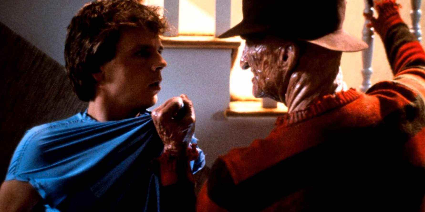 Jesse Walsh (Mark Patton) et Freddy Krueger dans A Nightmare On Elm Street 2