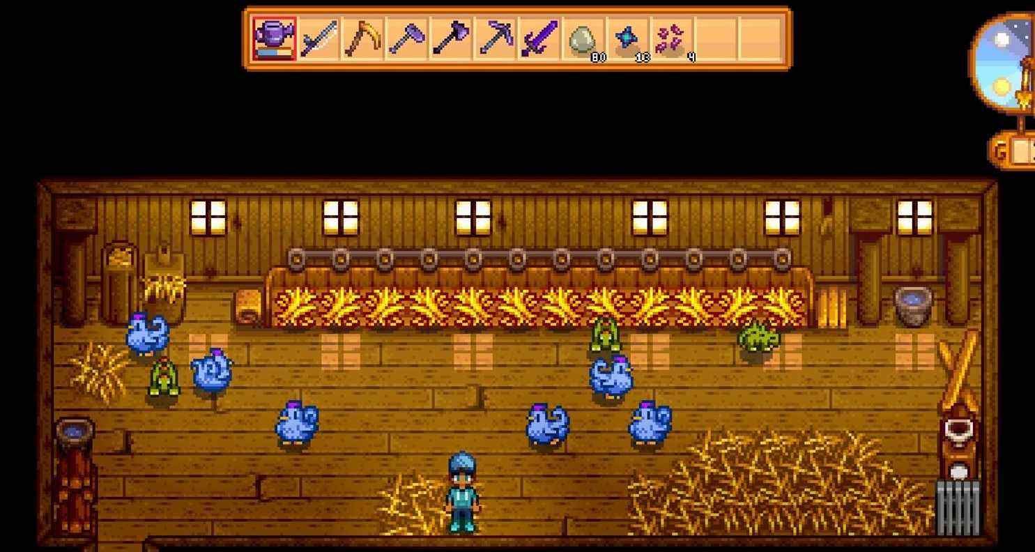 poulets bleus stardew valley