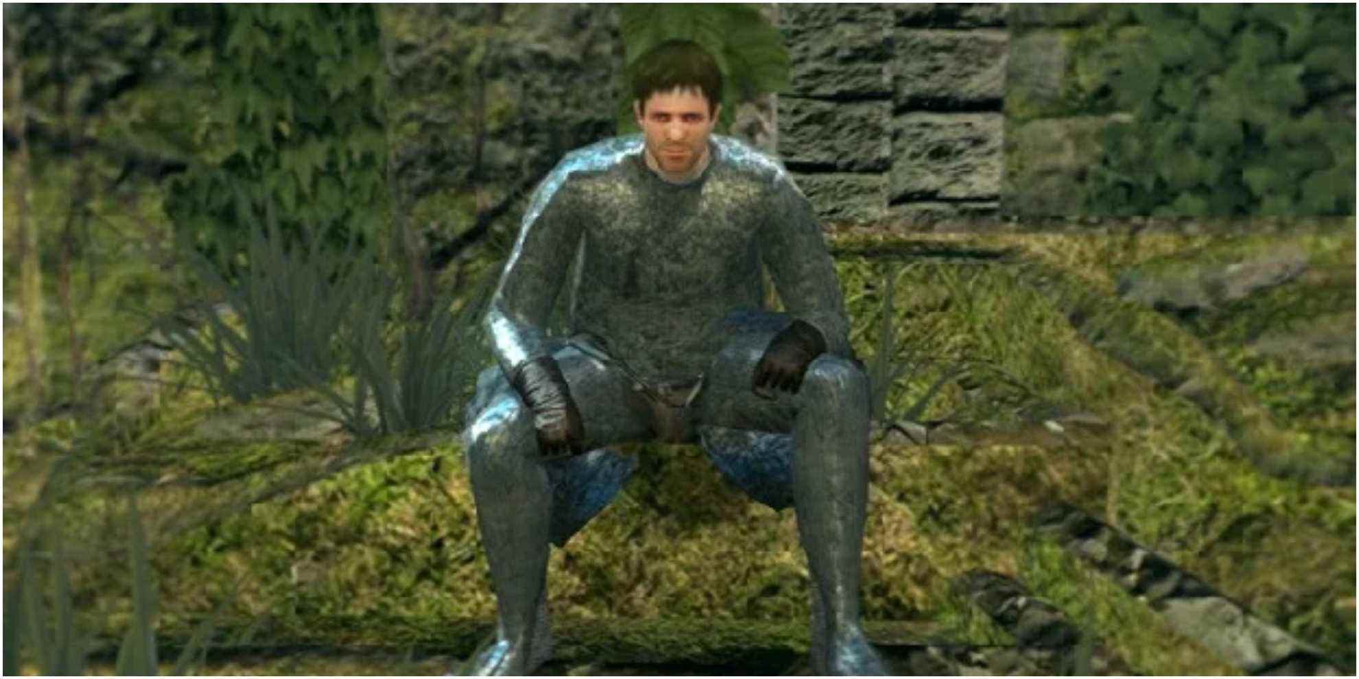 Le guerrier déconfit dans Dark Souls 1