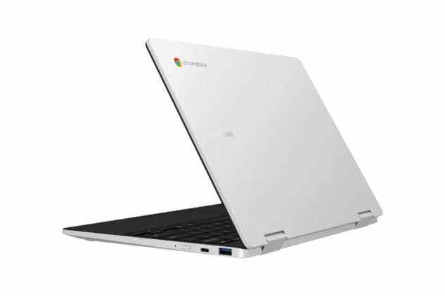 Le nouveau Chromebook n'est disponible qu'en argent.