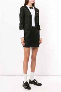 Thom Browne Tromp L'Oeil Tuxedo Mini Robe