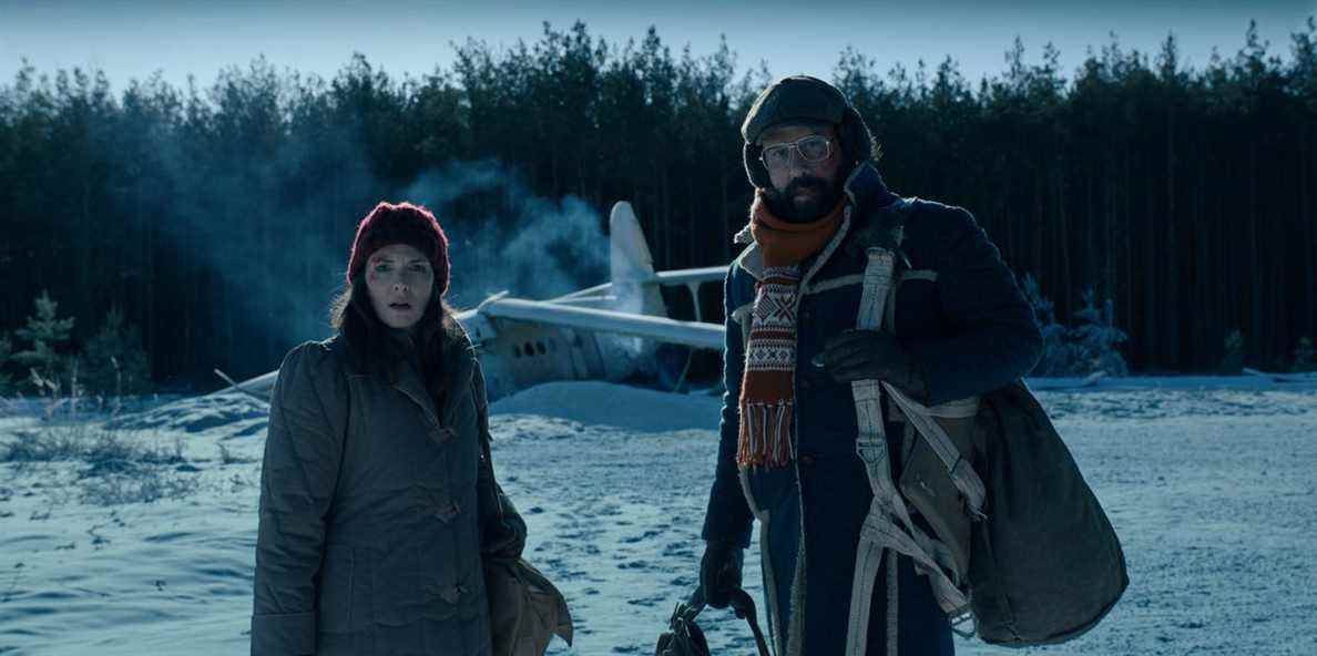 joyce et murray dans un paysage russe glacial