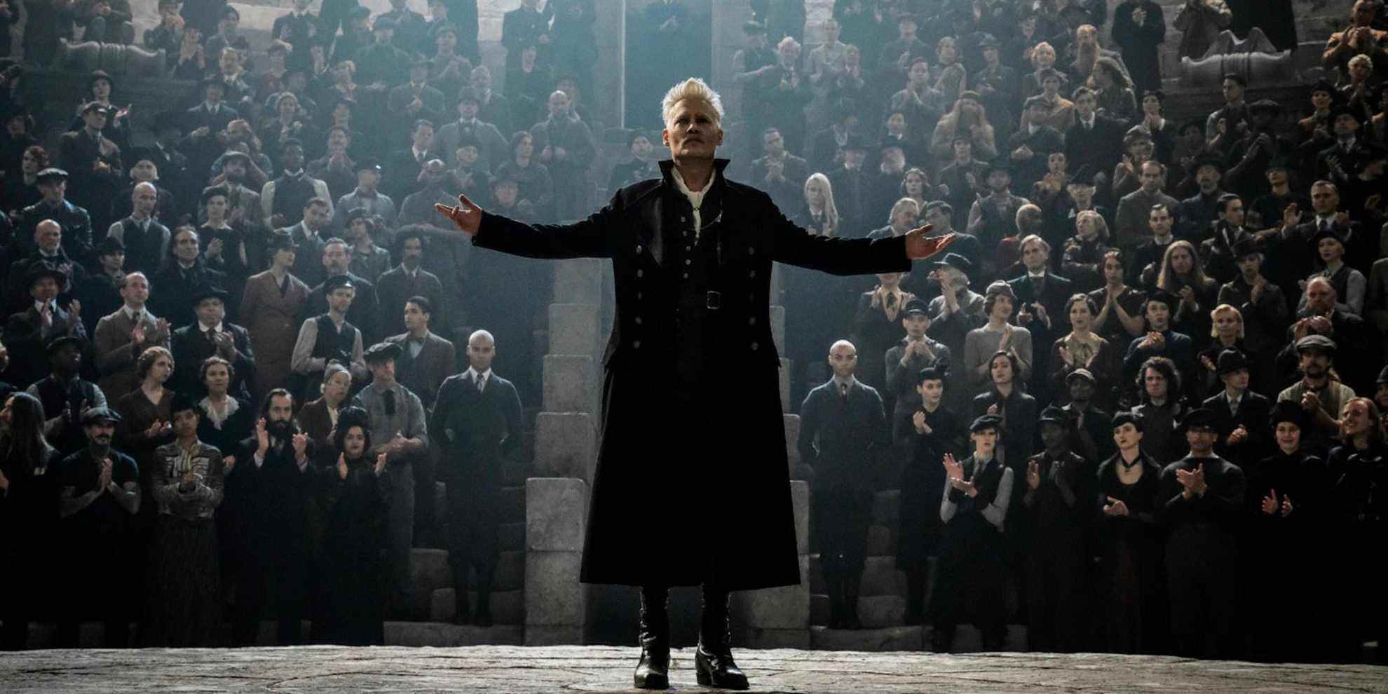 Une scène mettant en scène des personnages dans Fantastic Beasts Crimes The Crimes of Grindelwald