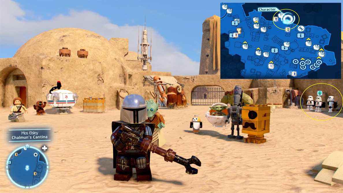 LEGO Star Wars Skywalker Saga Tatooine - Mos Eisley Haras