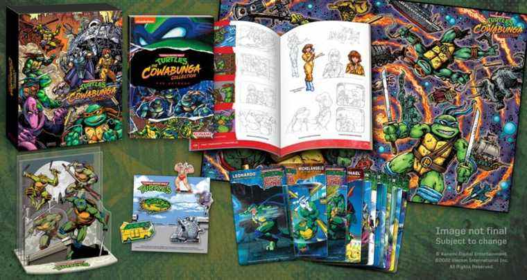 TMNT Cowabunga Collection physical edition