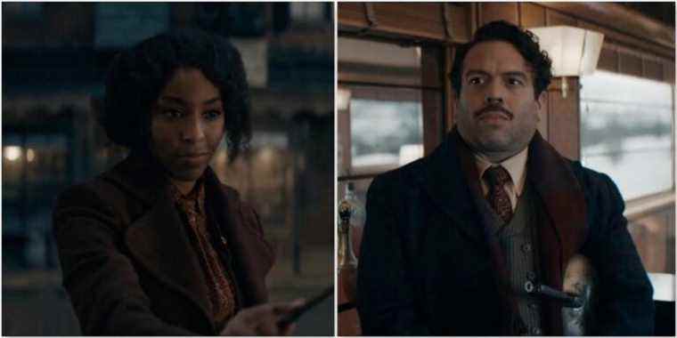 Eulalie and Jacob in Fantastic Beasts The Secrets of Dumbledore