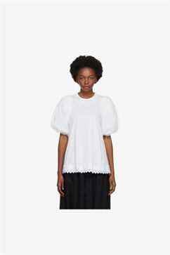 Simone Rocha T-shirt blanc Aline Pearl