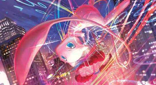 The key art for Fusion Strike, featuring Mew.