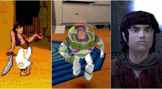 aladdin buzz lightyear and frodo