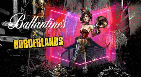 Borderlands et l'alcool s'associent pour un whisky Mad Moxxi Ballantine's officiel