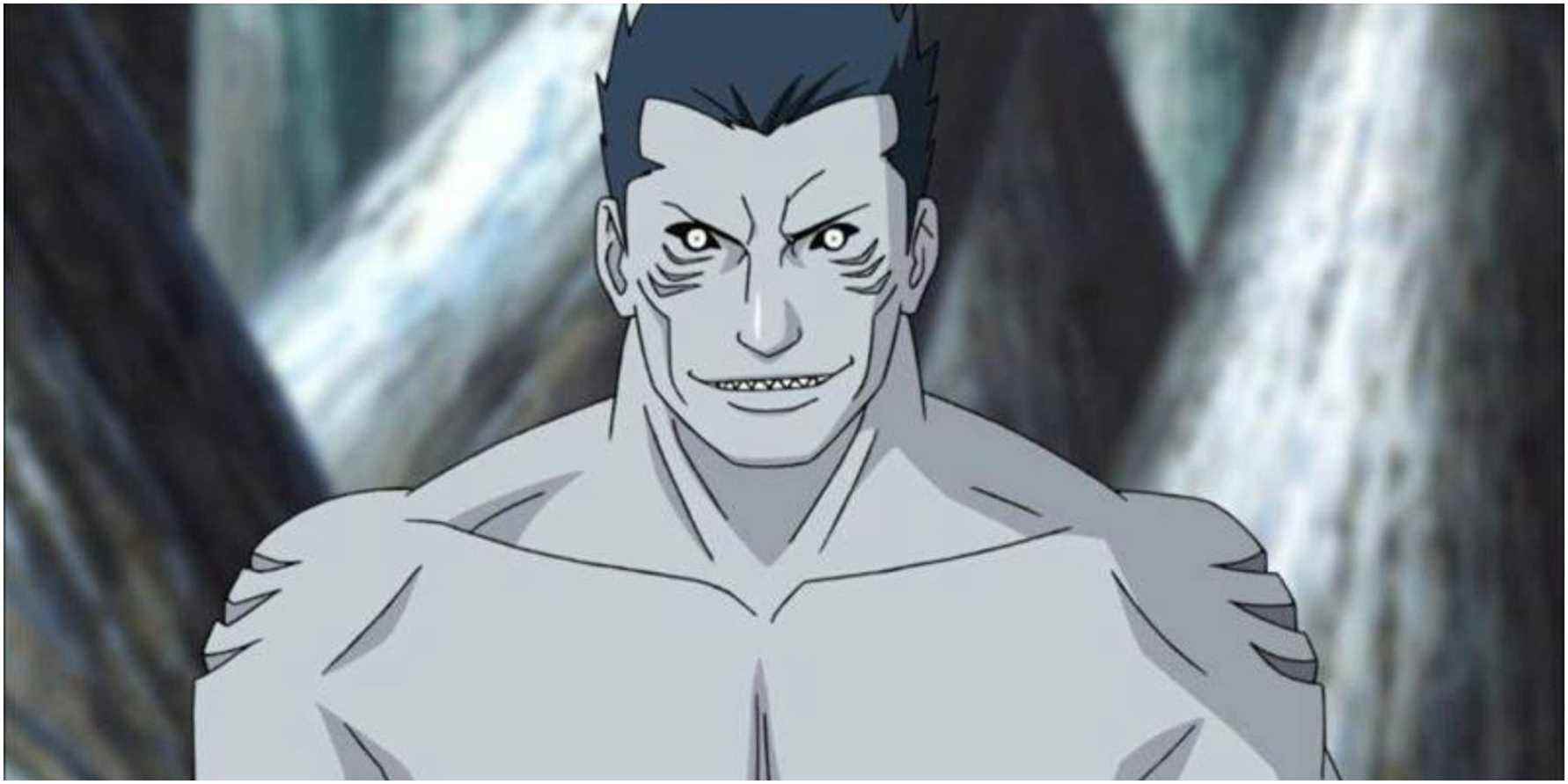 Kisame souriant face à Guy