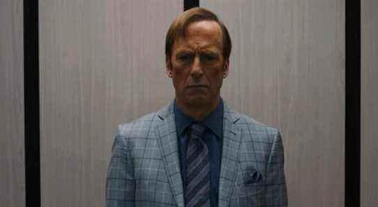 Better Call Saul in elevator Bob Odenkirk